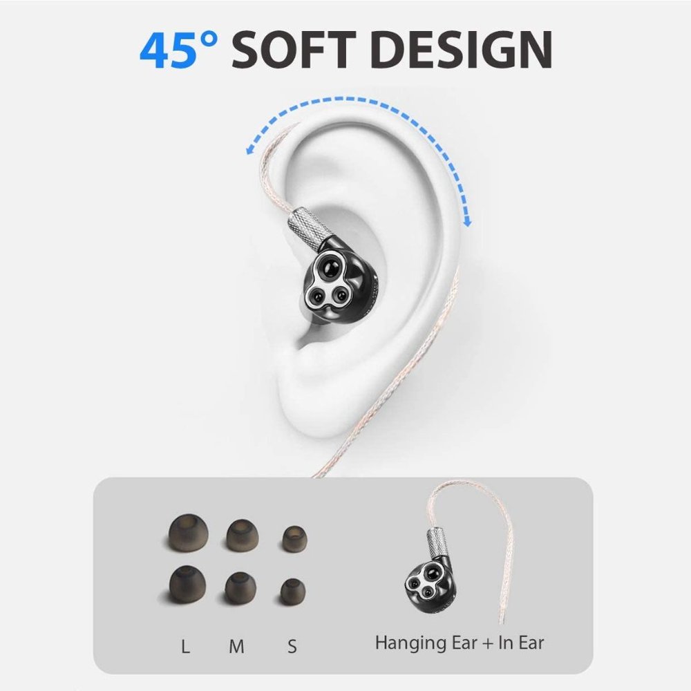 Hi-Resolution Sound In-Ear Headphones - Picture 3 of 8